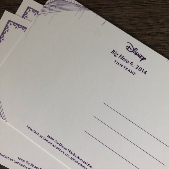 Disney Villains Postcards: Big Hero 6, 3 pack. - Picture 5 of 5